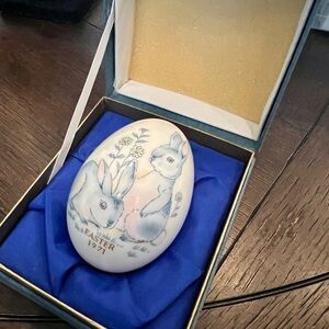 Vintage Bone China Easter Egg 1971